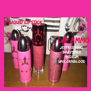 (5)!JEFFREE STAR COSMETICS LIPSTICKS